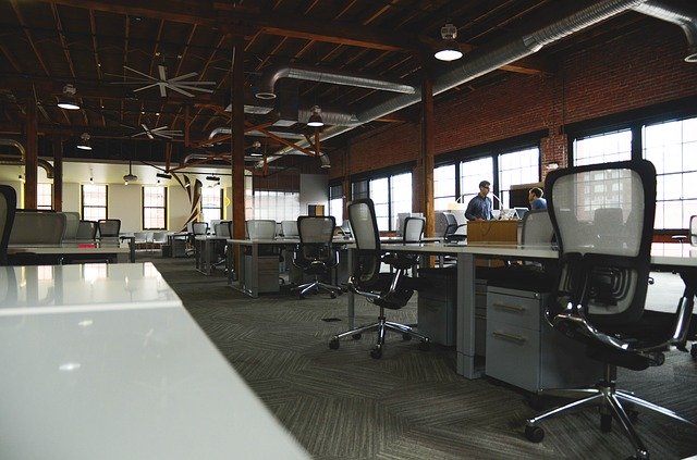 Open office space, returning to the office