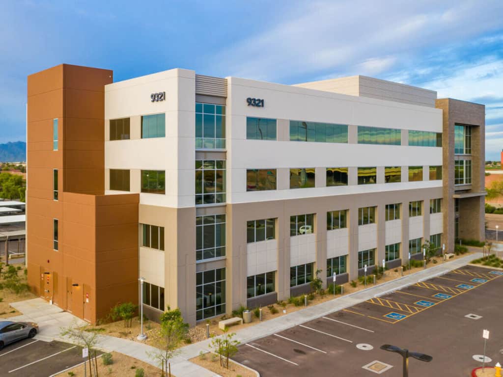 The exterior of the Estrella Medical Plaza II building